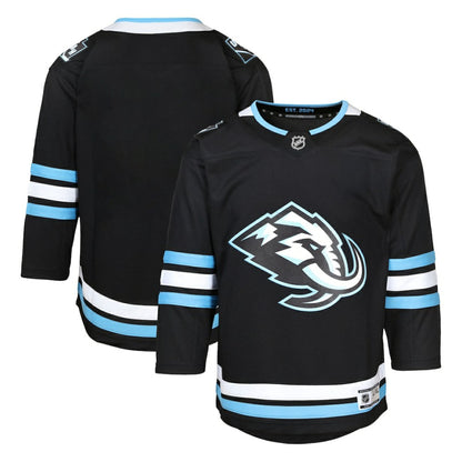 Utah Mammoth Youth Home Premier Jersey - Black | NHL Jerseys