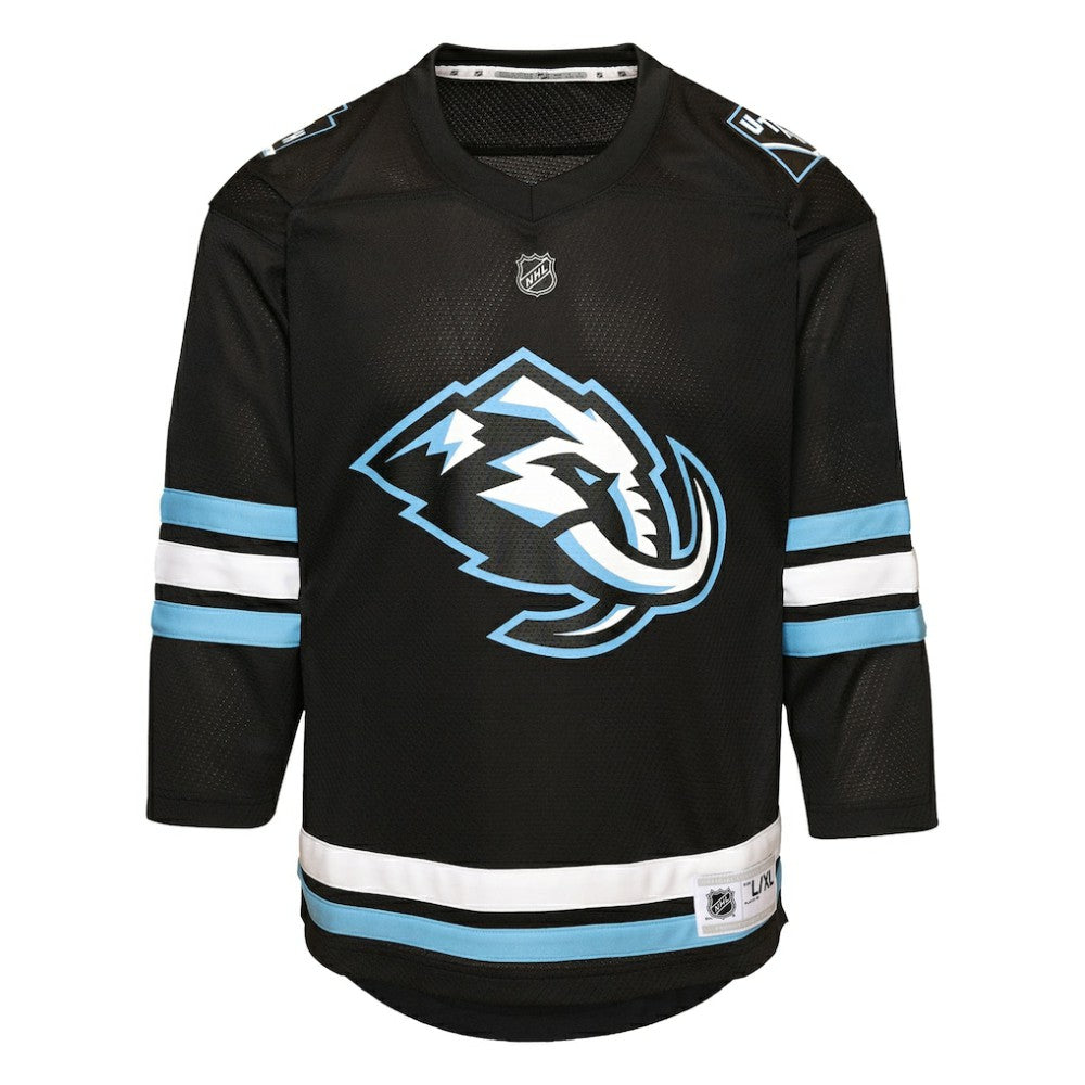 Utah Mammoth Youth Home Replica Jersey - Black | NHL Jerseys
