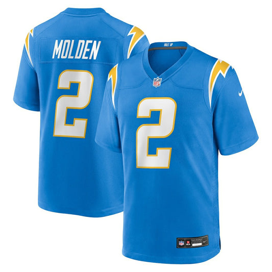 Elijah Molden Los Angeles Chargers Team Game Jersey - Powder Blue | NFL Jerseys