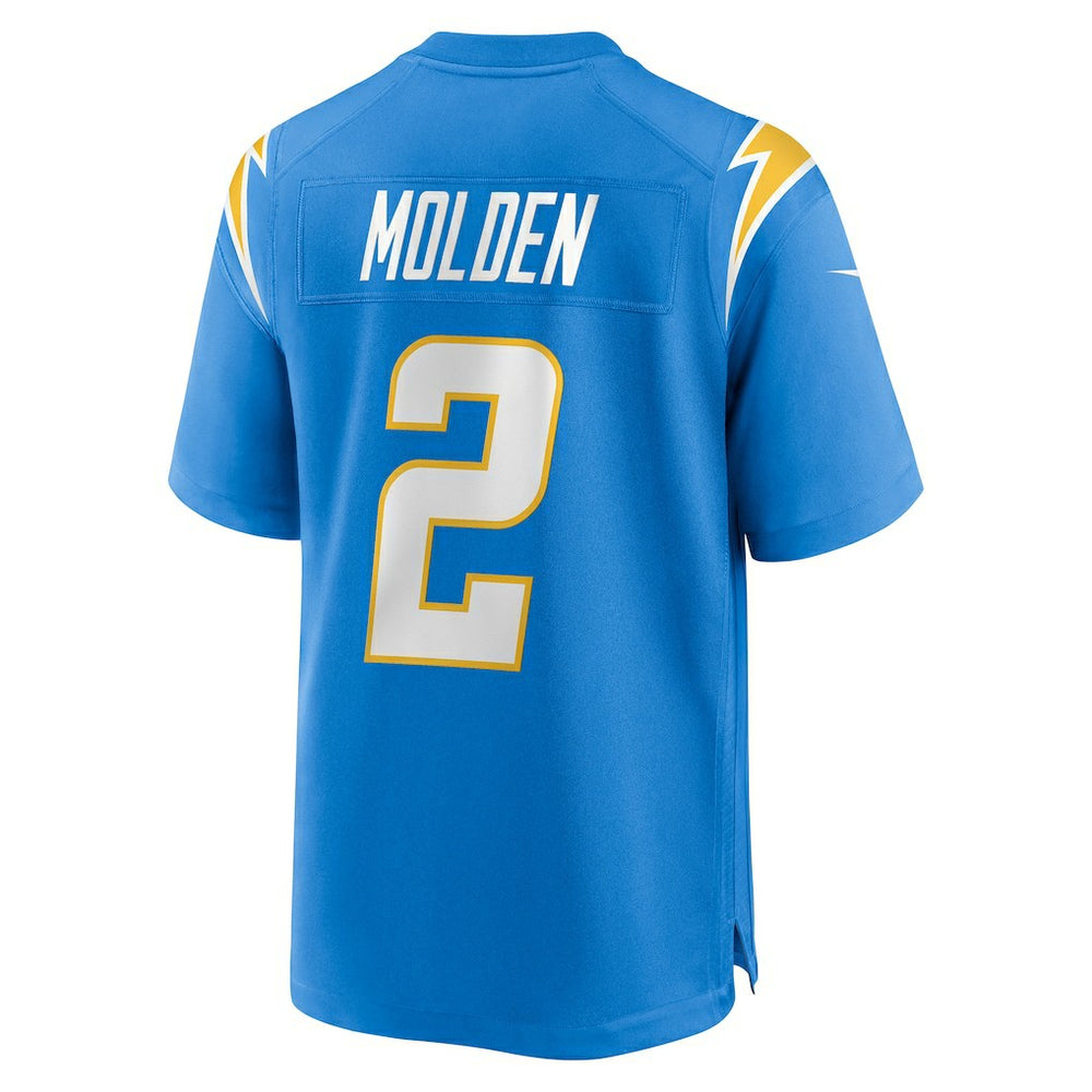 Elijah Molden Los Angeles Chargers Team Game Jersey Powder Blue - Nike