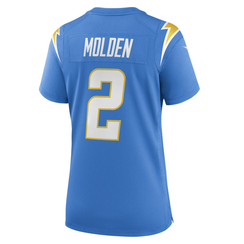 Elijah Molden Los Angeles Chargers Women's Team Game Jersey Powder Blue - Nike