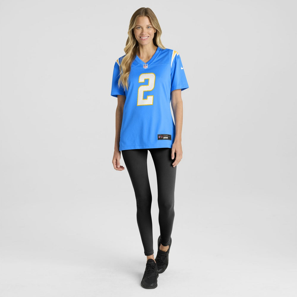 Elijah Molden Los Angeles Chargers Women's Team Game Jersey Powder Blue - Nike