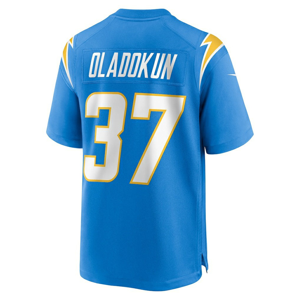 Jordan Oladokun Los Angeles Chargers Team Game Jersey Powder Blue - Nike