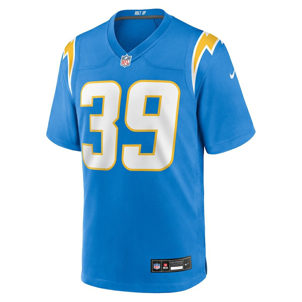 Eric Rogers Los Angeles Chargers Team Game Jersey Powder Blue - Nike