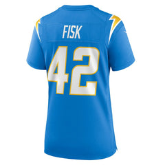 Tucker Fisk Los Angeles Chargers Women's Team Game Jersey Powder Blue - Nike