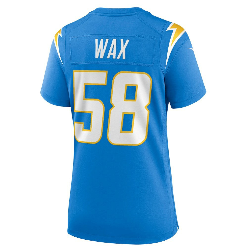 Marlowe Wax Los Angeles Chargers Women's Team Game Jersey Powder Blue - Nike