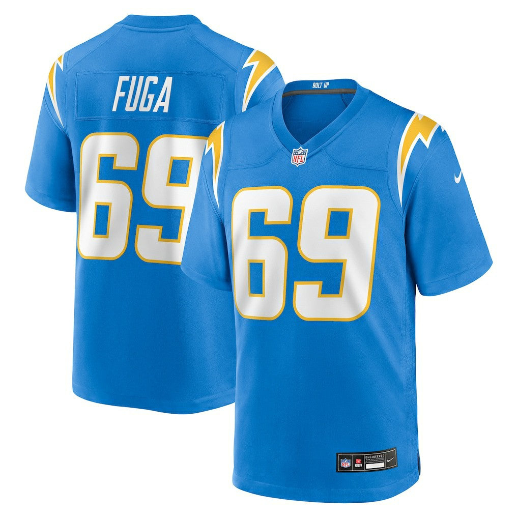 Josh Fuga Los Angeles Chargers Team Game Jersey Powder Blue - Nike