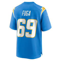 Josh Fuga Los Angeles Chargers Team Game Jersey Powder Blue - Nike
