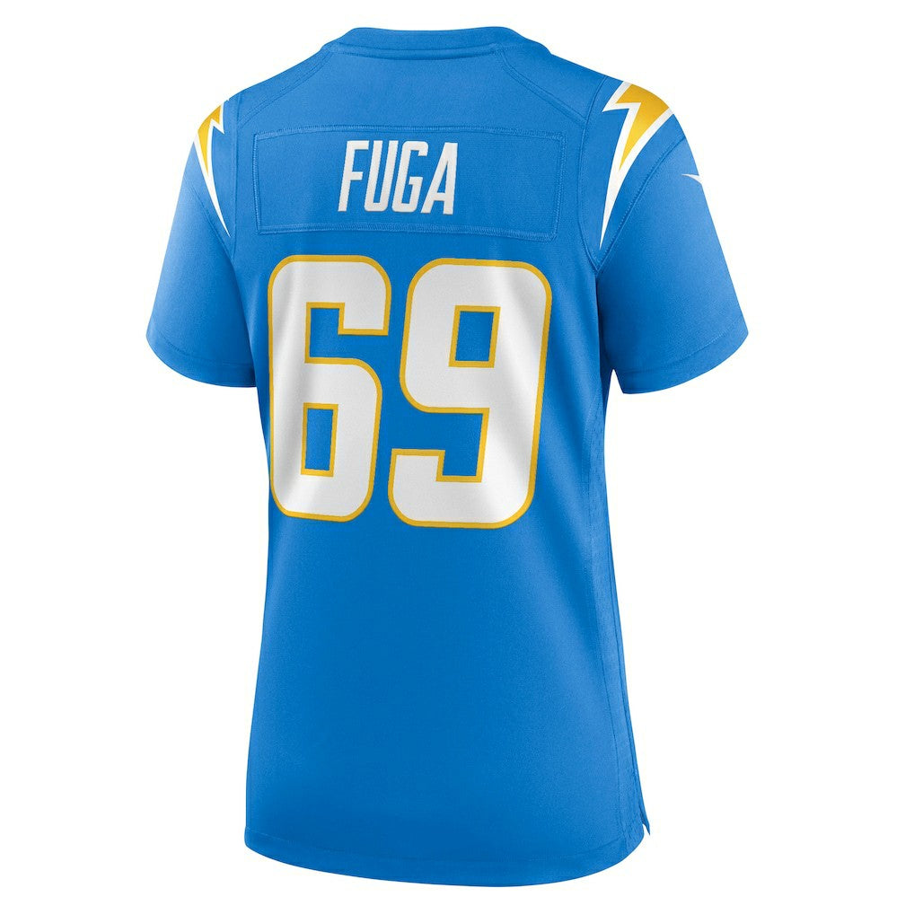 Josh Fuga Los Angeles Chargers Women's Team Game Jersey Powder Blue - Nike