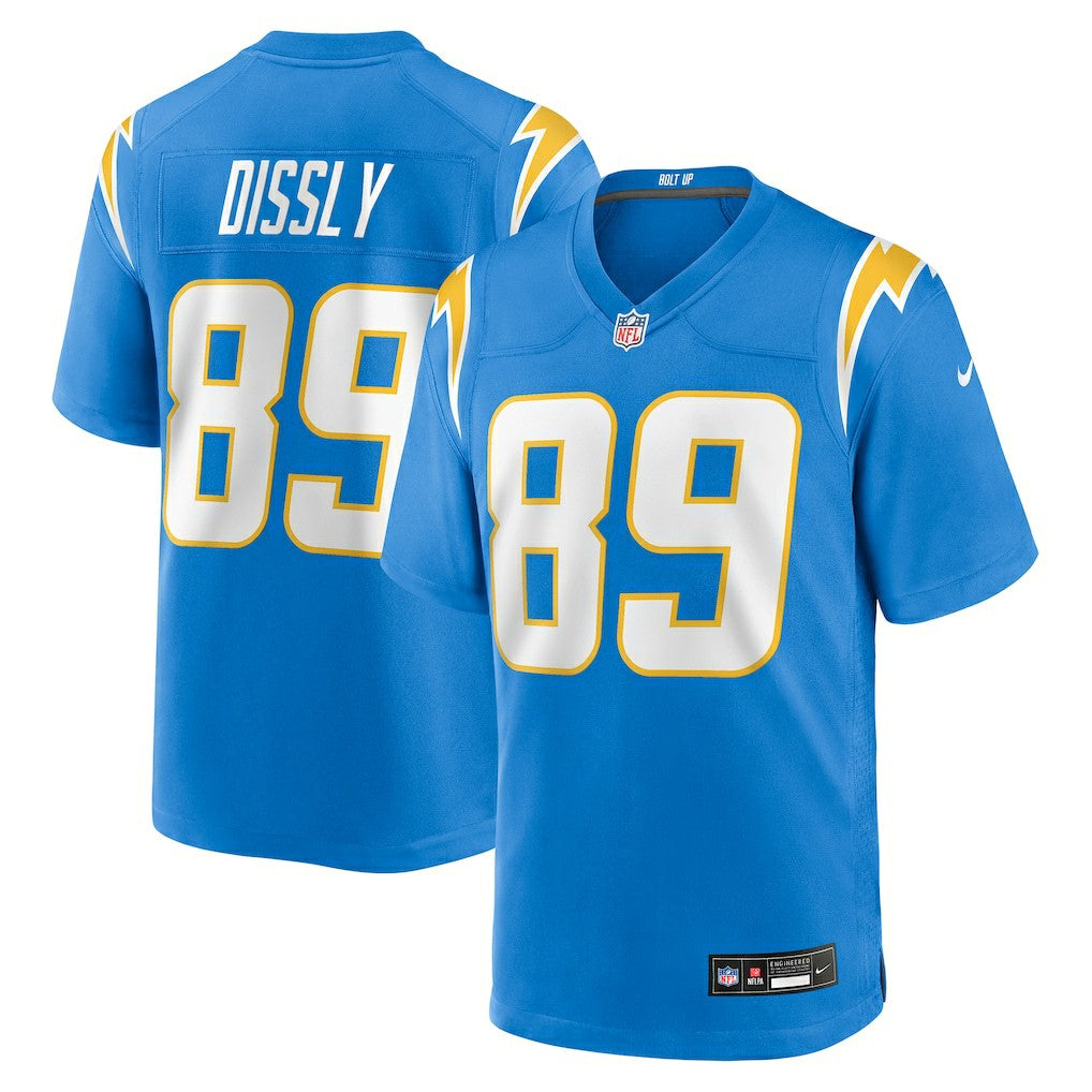 Will Dissly Los Angeles Chargers Team Game Jersey Powder Blue - Nike