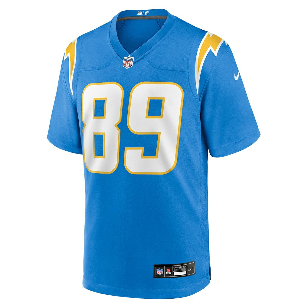 Will Dissly Los Angeles Chargers Team Game Jersey Powder Blue - Nike