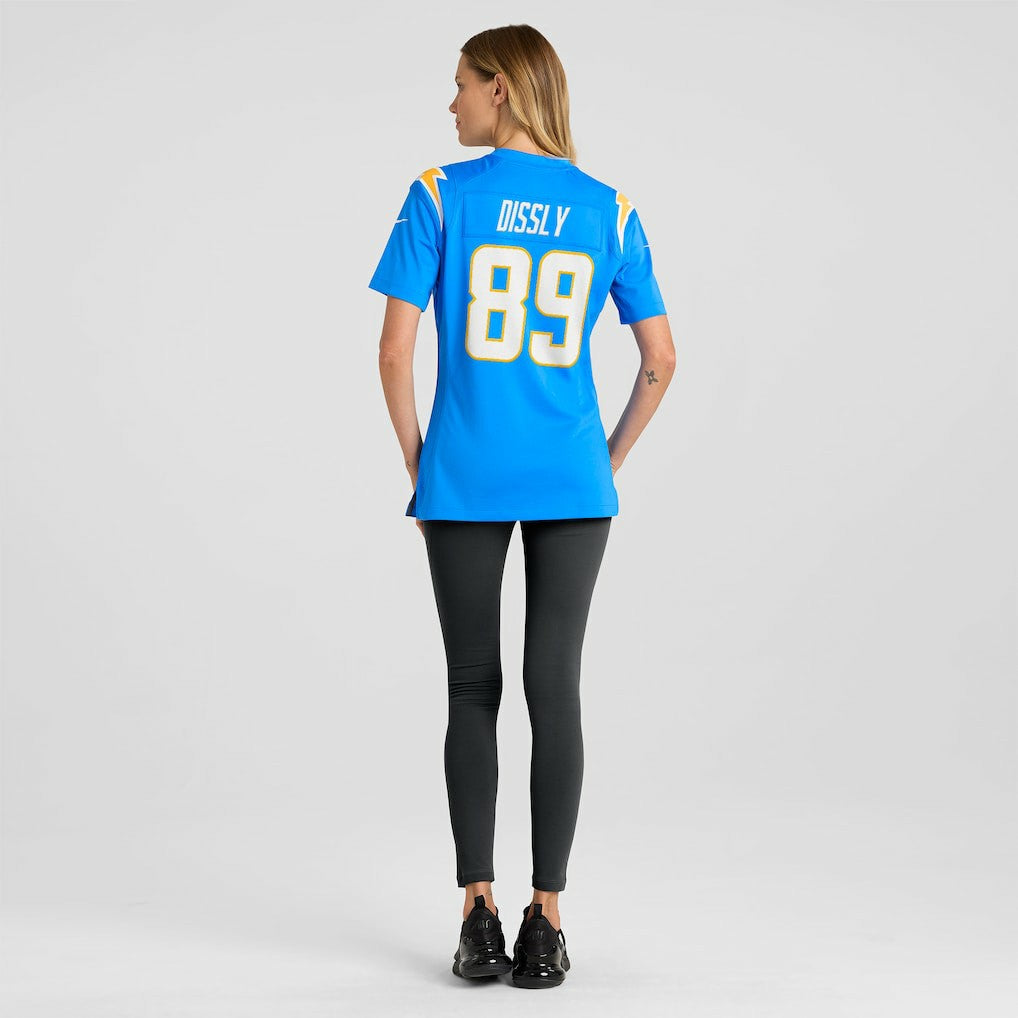 Will Dissly Los Angeles Chargers Women's Team Game Jersey Powder Blue - Nike