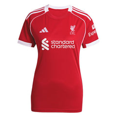 Adidas Alexander Isak Liverpool Women's 2025/26 Home Replica Player Jerseys - Red