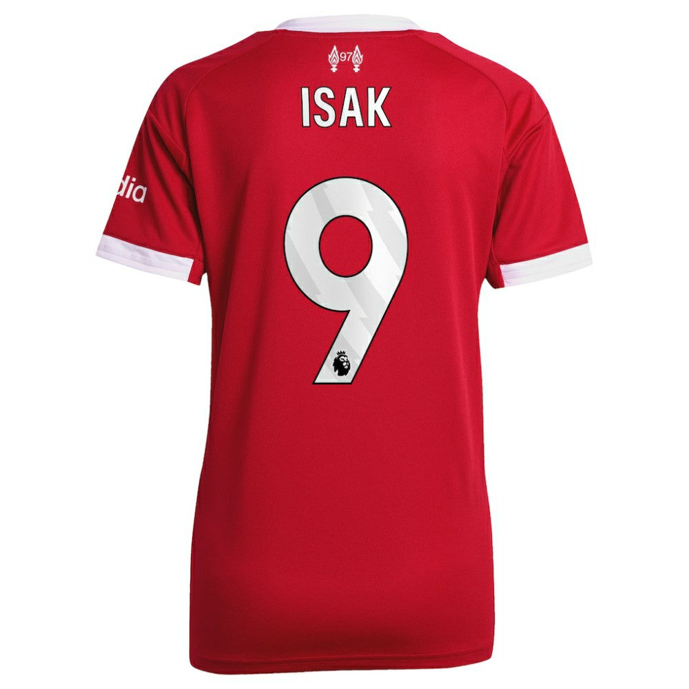 Adidas Alexander Isak Liverpool Women's 2025/26 Home Replica Player Jerseys - Red
