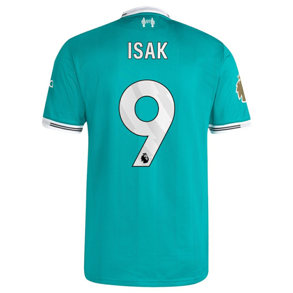 Adidas Alexander Isak Liverpool 2025/26 Third Player Jerseys - Green