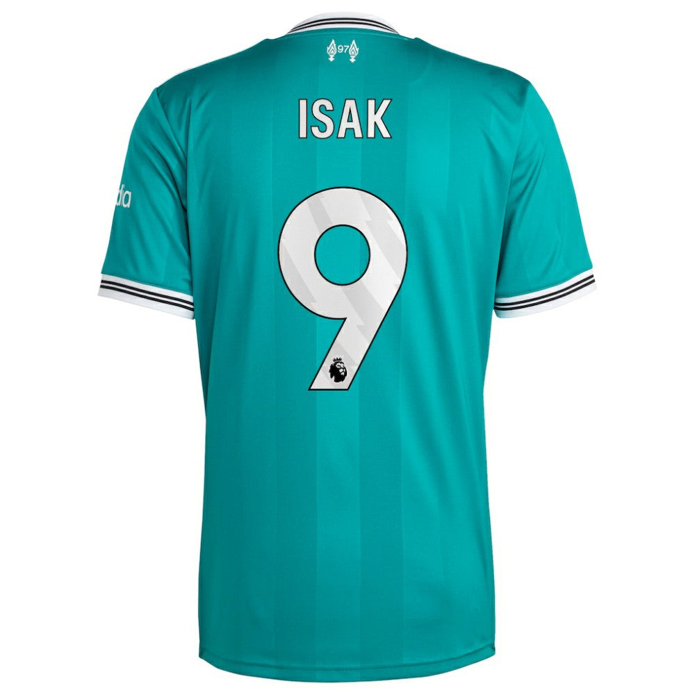 Adidas Alexander Isak Liverpool 2025/26 Third Replica Player Jerseys - Green