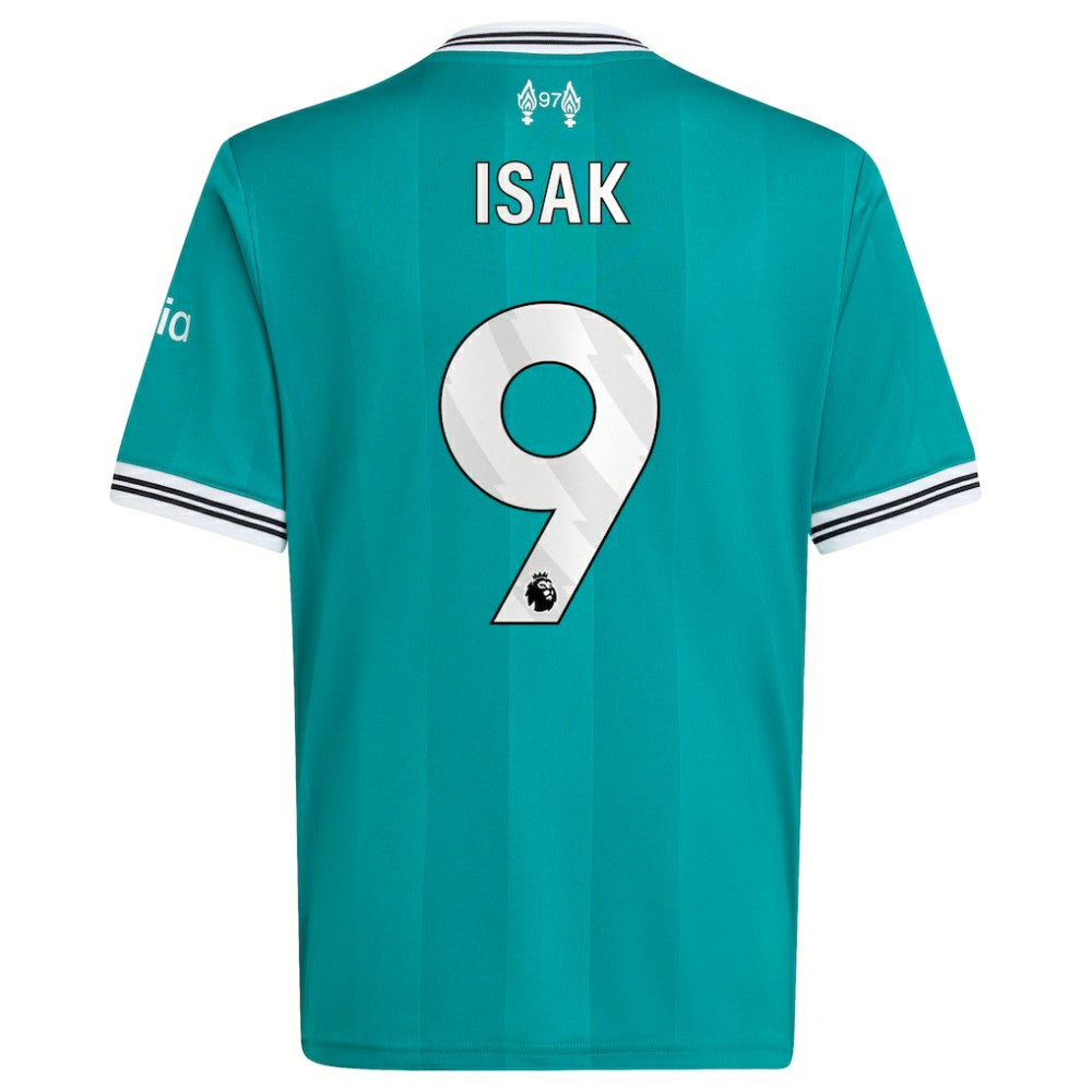 Adidas Alexander Isak Liverpool Youth 2025/26 Third Replica Player Jerseys - Green