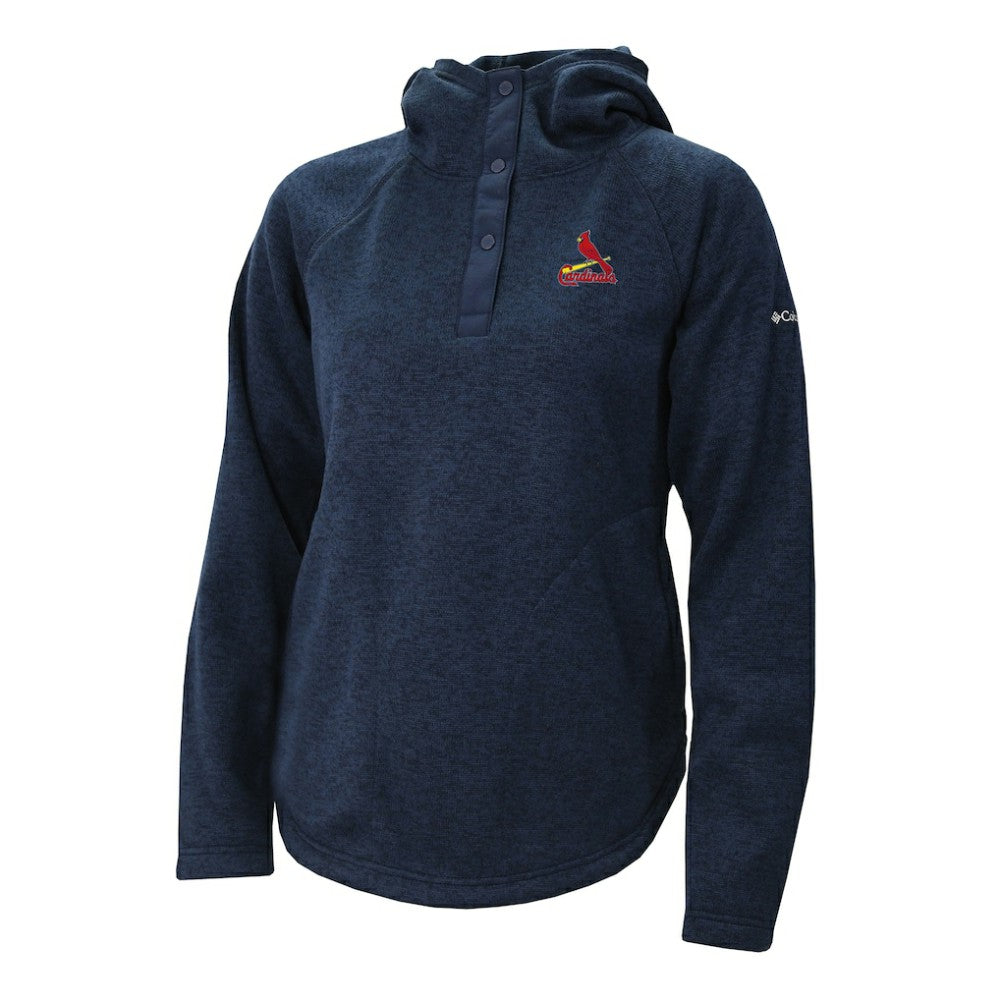 St. Louis Cardinals Columbia Women's Half-Snap Pullover Hoodie for sale