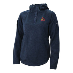 St. Louis Cardinals Columbia Women's Half-Snap Pullover Hoodie for sale