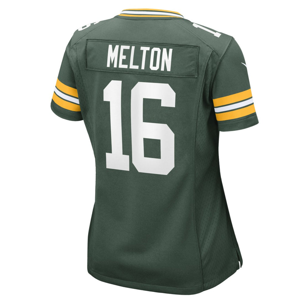 Bo Melton Green Bay Packers Women's Team Game Jersey Green - Nike
