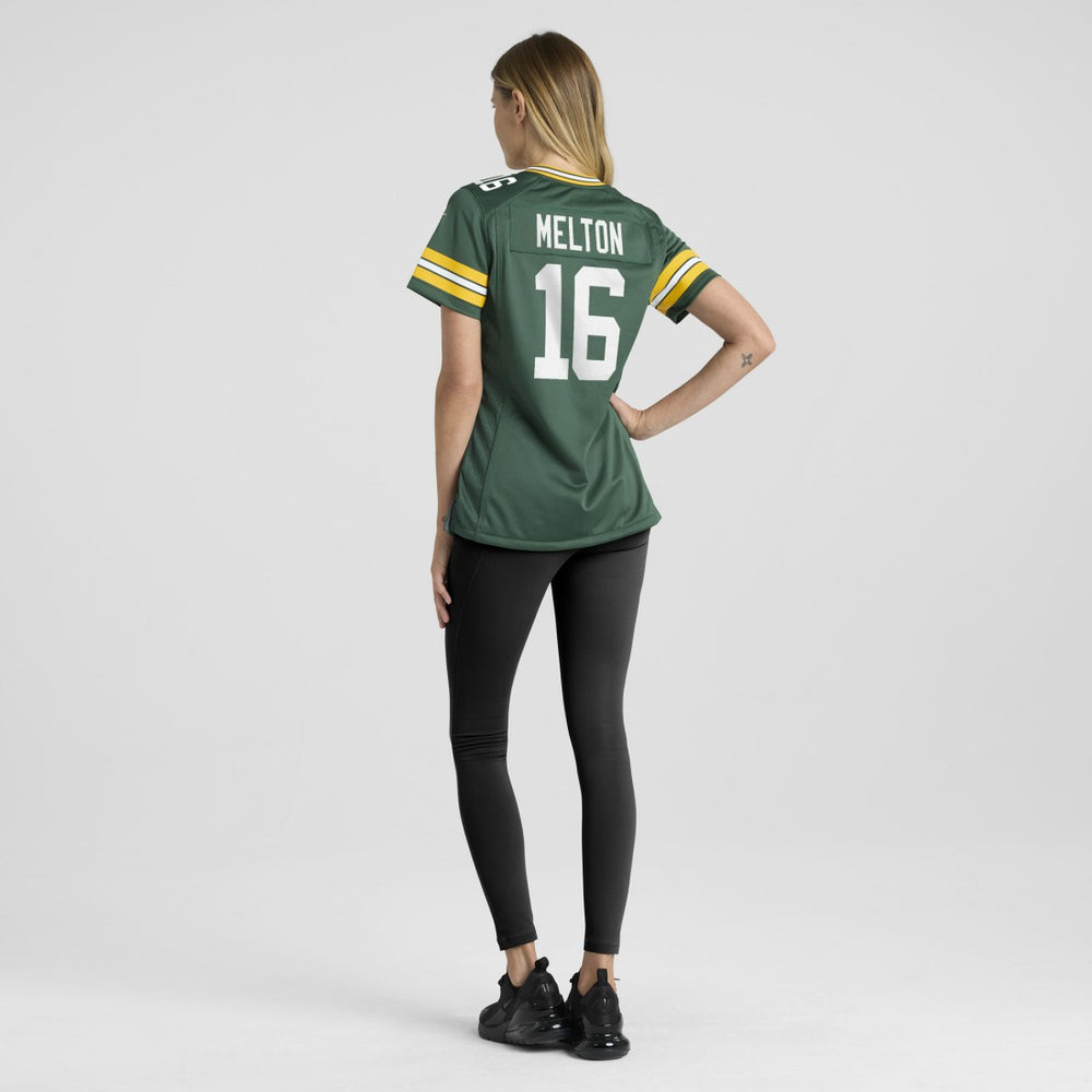 Bo Melton Green Bay Packers Women's Team Game Jersey Green - Nike