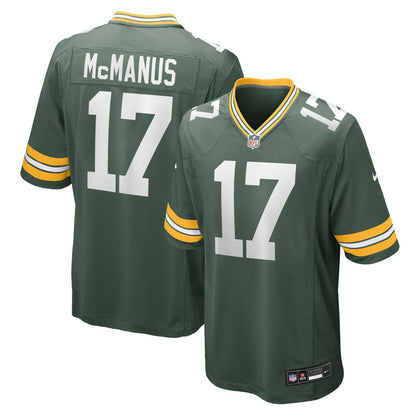 Brandon McManus Green Bay Packers Team Game Jersey - Green | NFL Jerseys