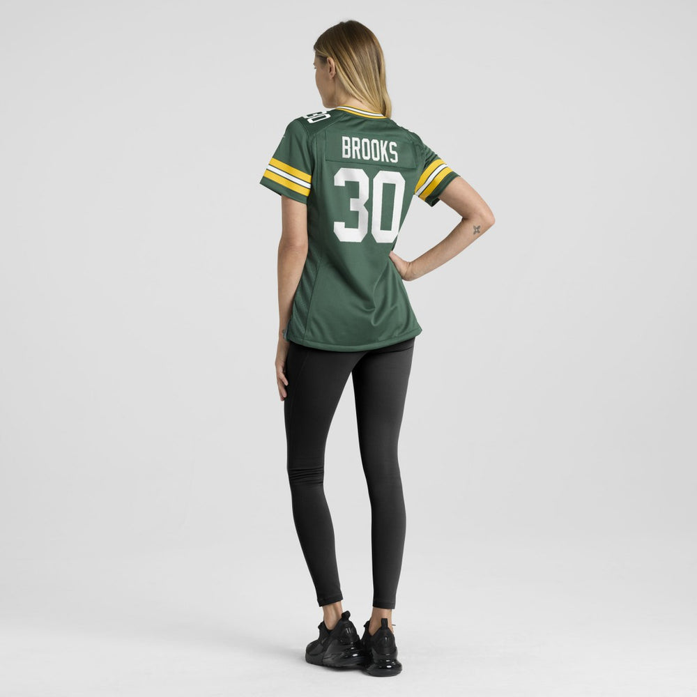 Chris Brooks Green Bay Packers Women's Team Game Jersey Green - Nike