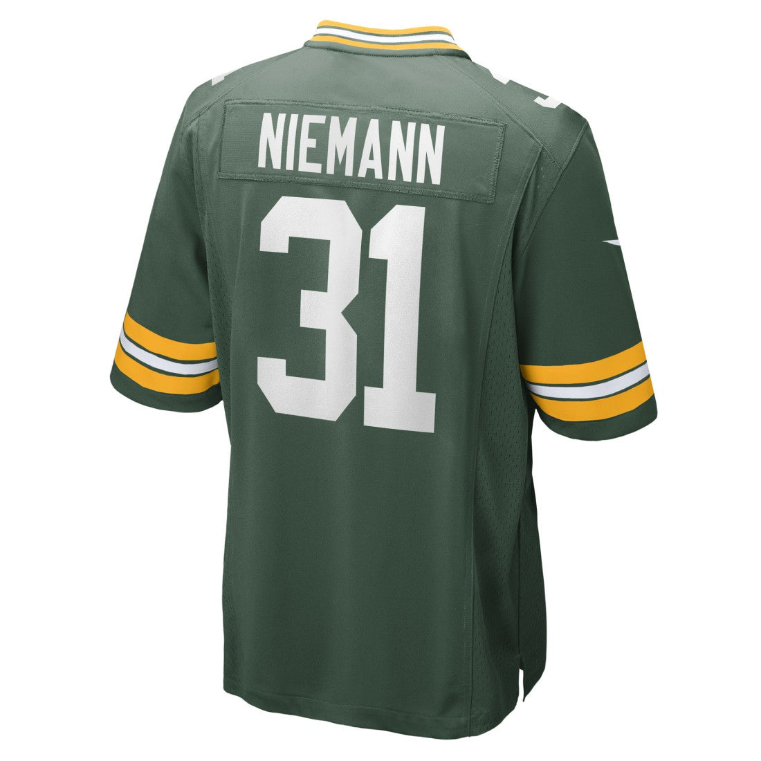 Nick Niemann Green Bay Packers Team Game Jersey Green - Nike