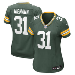 Nick Niemann Green Bay Packers Women's Team Game Jersey Green - Nike