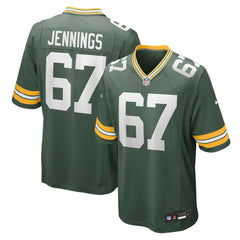 Donovan Jennings Green Bay Packers Team Game Jersey Green - Nike