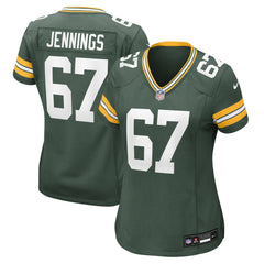 Donovan Jennings Green Bay Packers Women's Team Game Jersey Green - Nike