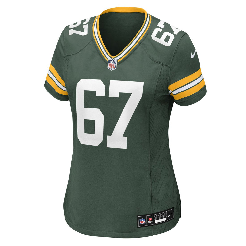 Donovan Jennings Green Bay Packers Women's Team Game Jersey Green - Nike