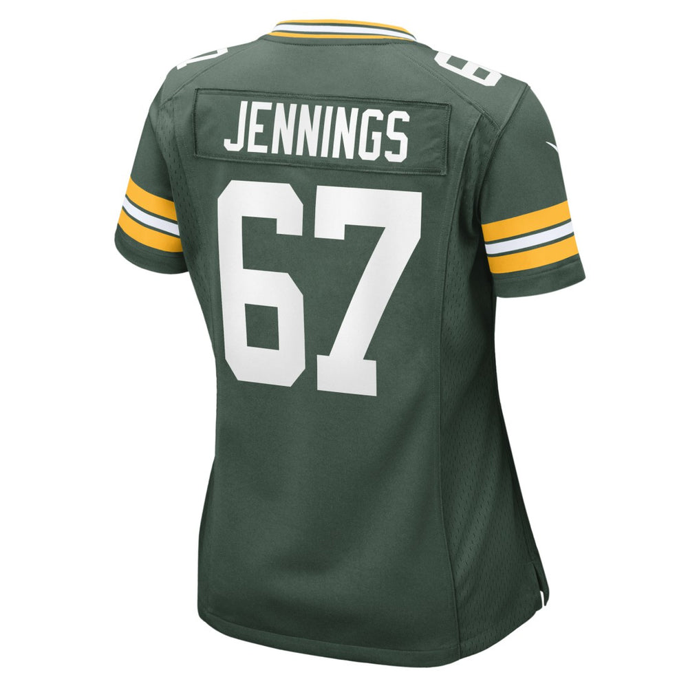 Donovan Jennings Green Bay Packers Women's Team Game Jersey Green - Nike