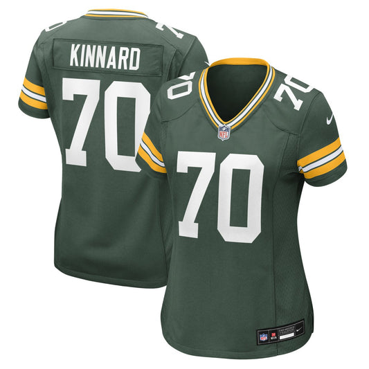 Darian Kinnard Green Bay Packers Women's Team Game Jersey - Green | NFL Jerseys