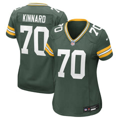 Darian Kinnard Green Bay Packers Women's Team Game Jersey Green - Nike