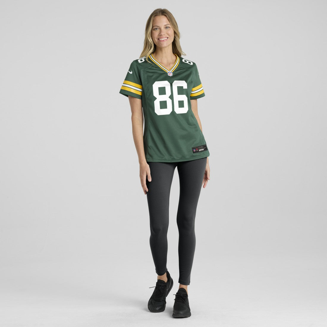 John FitzPatrick Green Bay Packers Women's Team Game Jersey Green - Nike