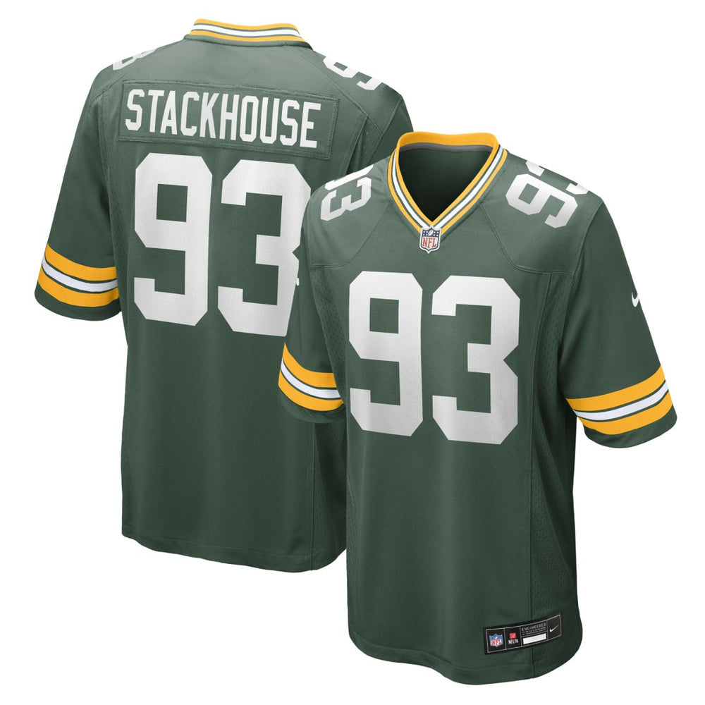 Nazir Stackhouse Green Bay Packers Team Game Jersey Green - Nike