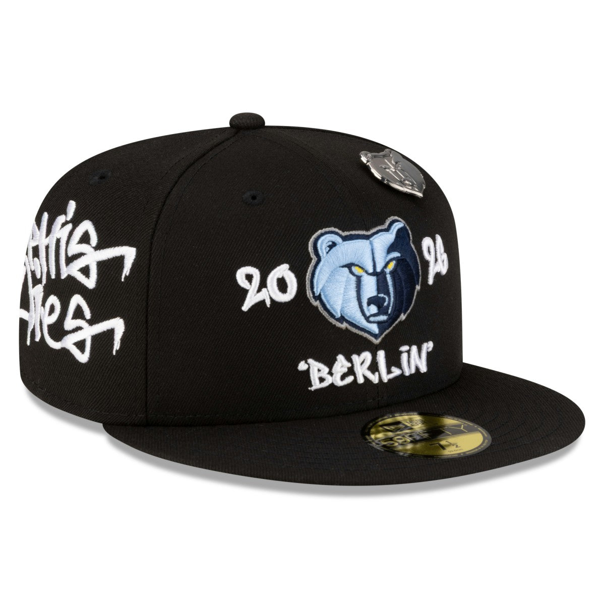 New Era - Memphis Grizzlies 2026 NBA Global Games Berlin 59FIFTY Fitted Hat - Black