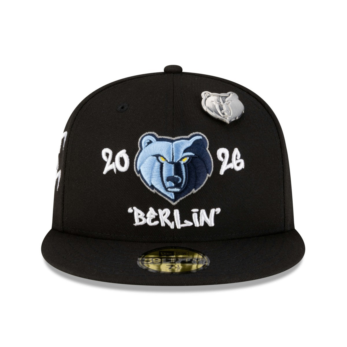 New Era - Memphis Grizzlies 2026 NBA Global Games Berlin 59FIFTY Fitted Hat - Black