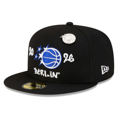 New Era - Orlando Magic 2026 NBA Global Games Berlin 59FIFTY Fitted Hat - Black