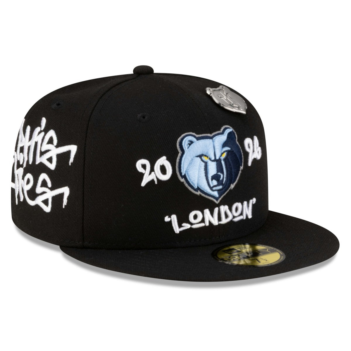 New Era - Memphis Grizzlies 2026 NBA Global Games London 59FIFTY Fitted Hat - Black