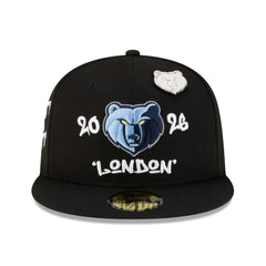 New Era - Memphis Grizzlies 2026 NBA Global Games London 59FIFTY Fitted Hat - Black
