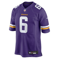 Dwight McGlothern Minnesota Vikings Team Game Jersey Purple - Nike