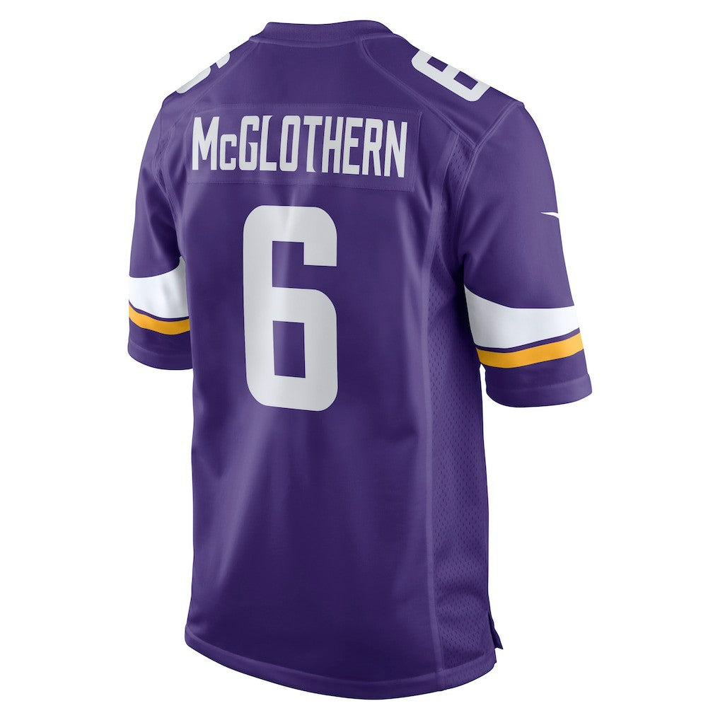 Dwight McGlothern Minnesota Vikings Team Game Jersey Purple - Nike
