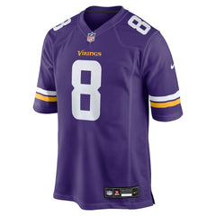 Jeff Okudah Minnesota Vikings Team Game Jersey Purple - Nike