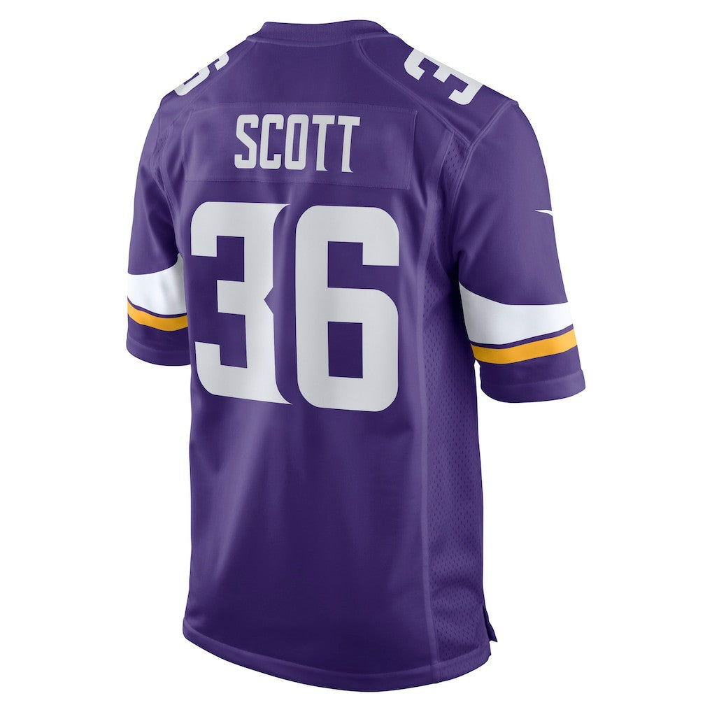 Zavier Scott Minnesota Vikings Team Game Jersey - Purple | NFL Jerseys