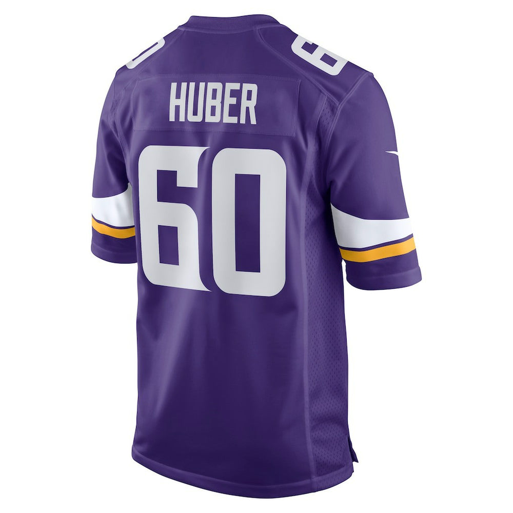 Joe Huber Minnesota Vikings Team Game Jersey Purple - Nike