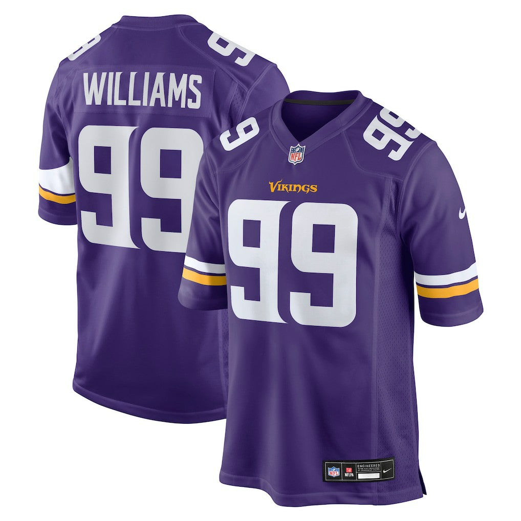 Elijah Williams Minnesota Vikings Team Game Jersey Purple - Nike
