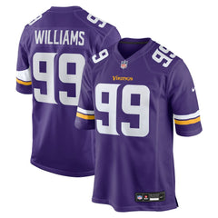 Elijah Williams Minnesota Vikings Team Game Jersey Purple - Nike