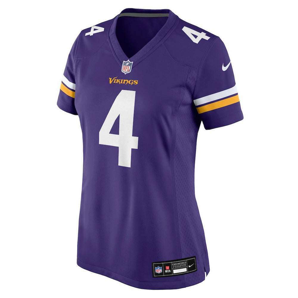 Myles Price Minnesota Vikings Women's Team Game Jersey Purple - Nike